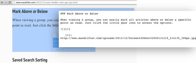 using markdown in nvalt