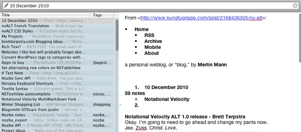 NV web download screenshot