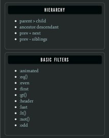 Cheat Sheets narrow high-contrast