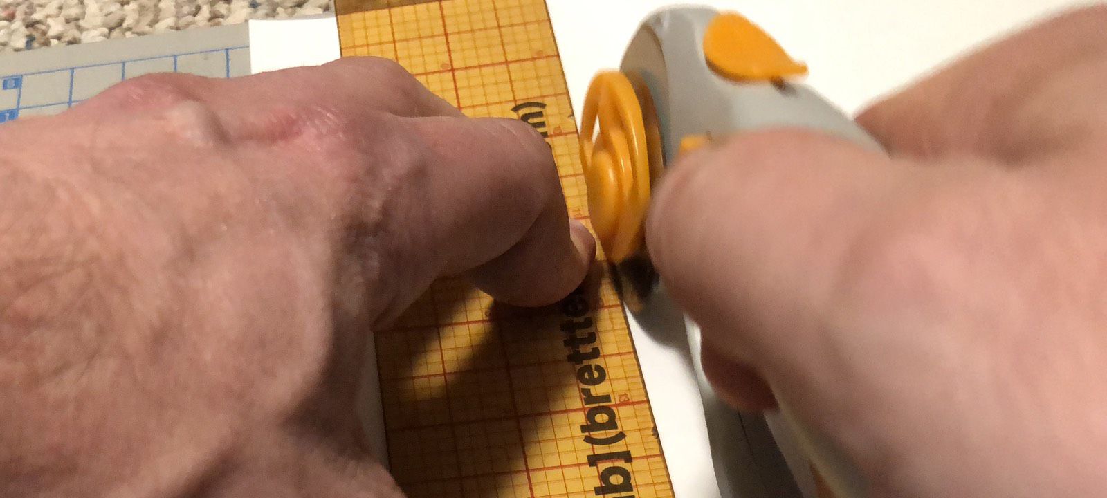 A packing tape label maker hack