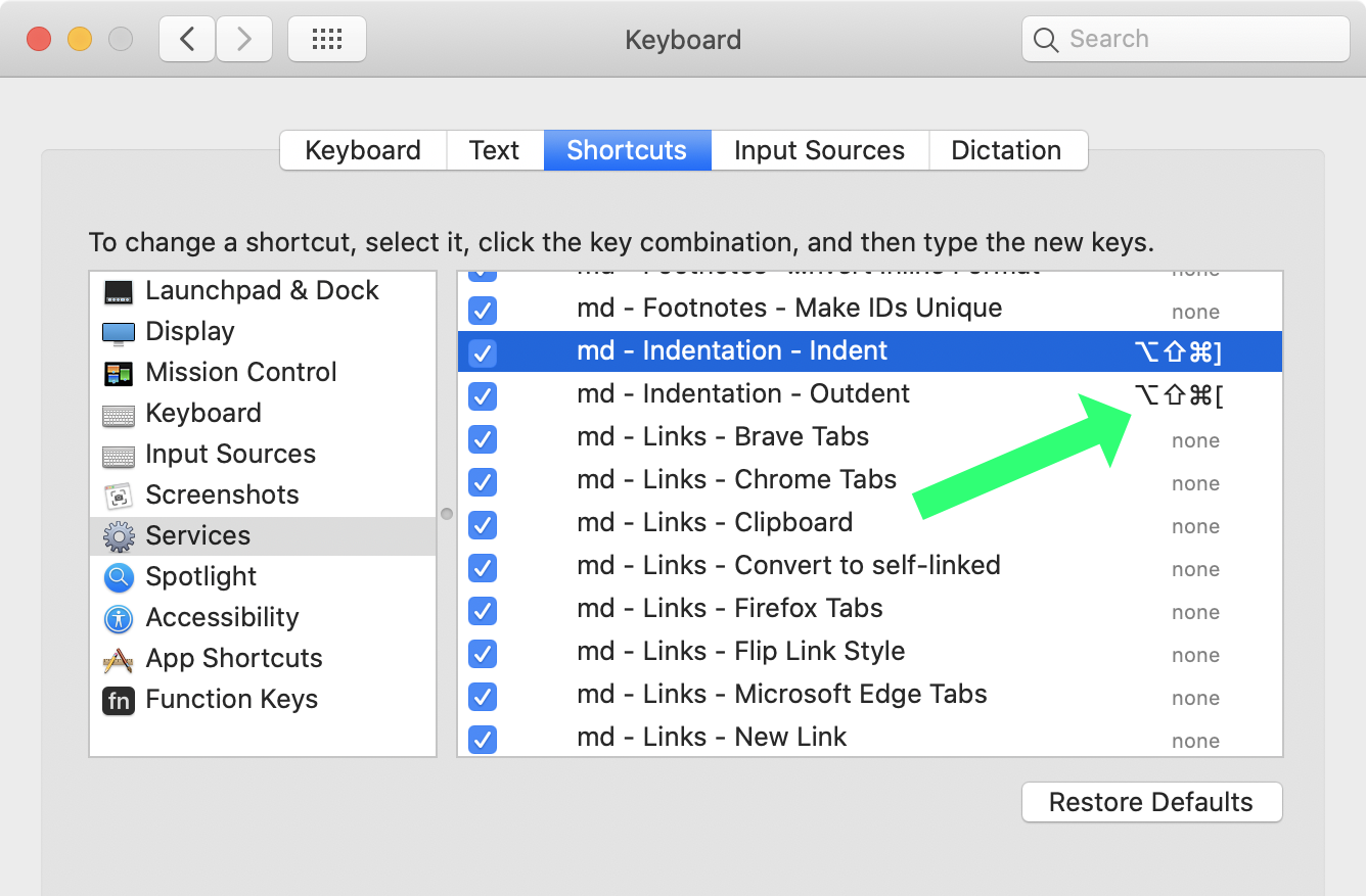 shortcut keys for mac undo