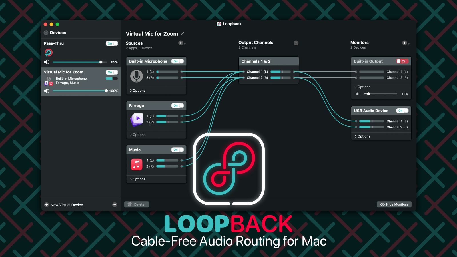 macbook loopback audio