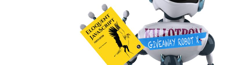 Giveaway Robot with Eloquent Javascript (e-book) icon