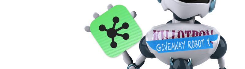 Giveaway Robot with OmniGraffle icon