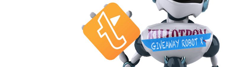 Giveaway Robot with TextExpander icon