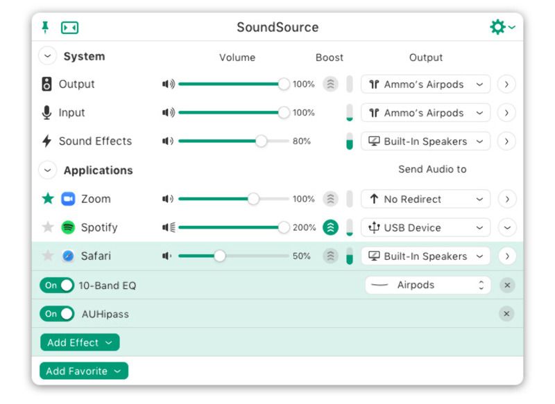 SoundSource screenshot